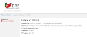 116.030.Portaria 92-2010 116.030.Portaria 92-2010
